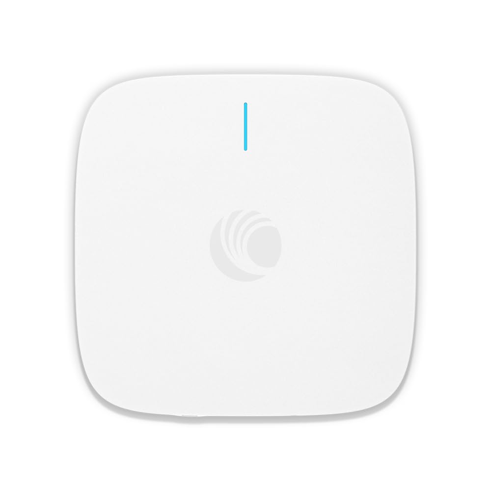 Cambium Networks XV2-21X Indoor Dual-Radio Wi-Fi 6 Access Point - 802.11ax 2x2 2.4GHz & 5GHz, Omnidirectional Antenna, 1 GbE Ethernet, Cloud MGMT, Small Offices, Retail, Hotel (US)