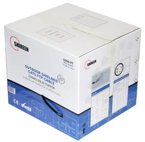 Shireen DC-2021 - Outdoor CAT6 Shielded FTP - 305 M/ 1000 FT