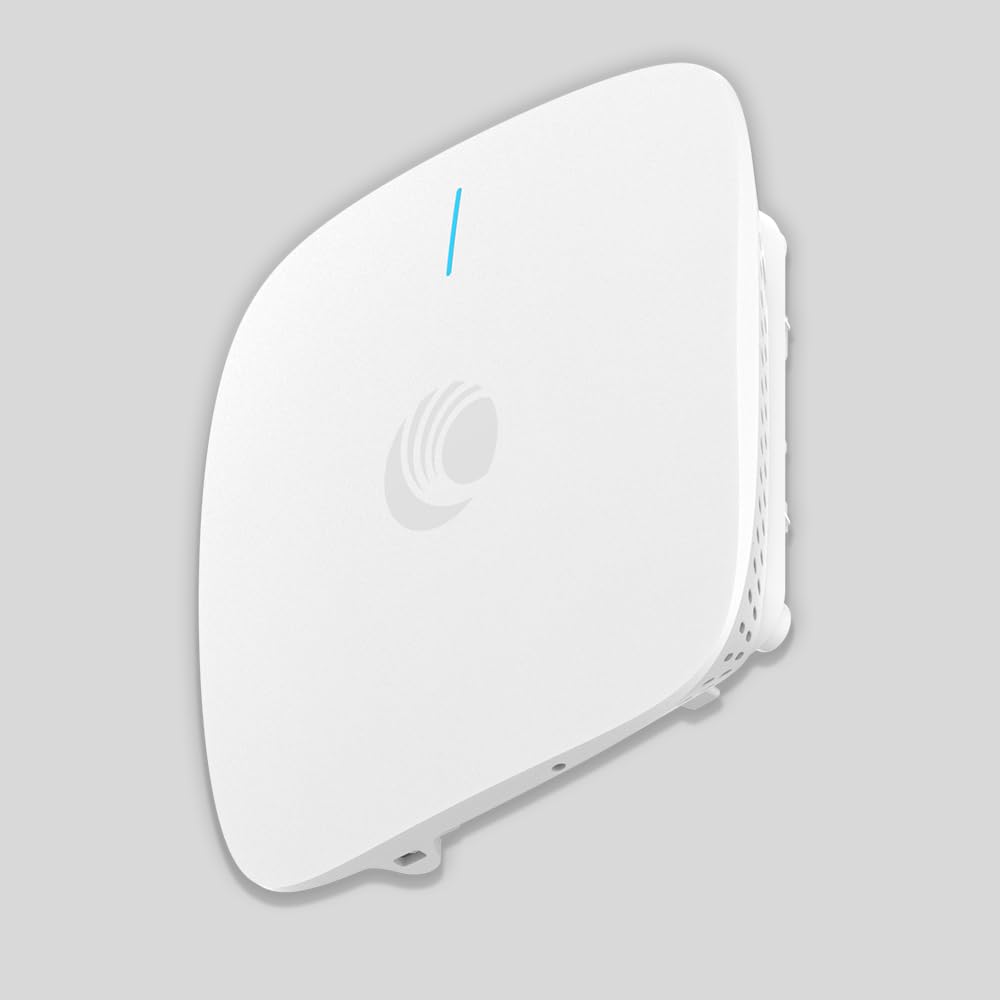 Cambium Networks XV2-21X Indoor Dual-Radio Wi-Fi 6 Access Point - 802.11ax 2x2 2.4GHz & 5GHz, Omnidirectional Antenna, 1 GbE Ethernet, Cloud MGMT, Small Offices, Retail, Hotel (US)