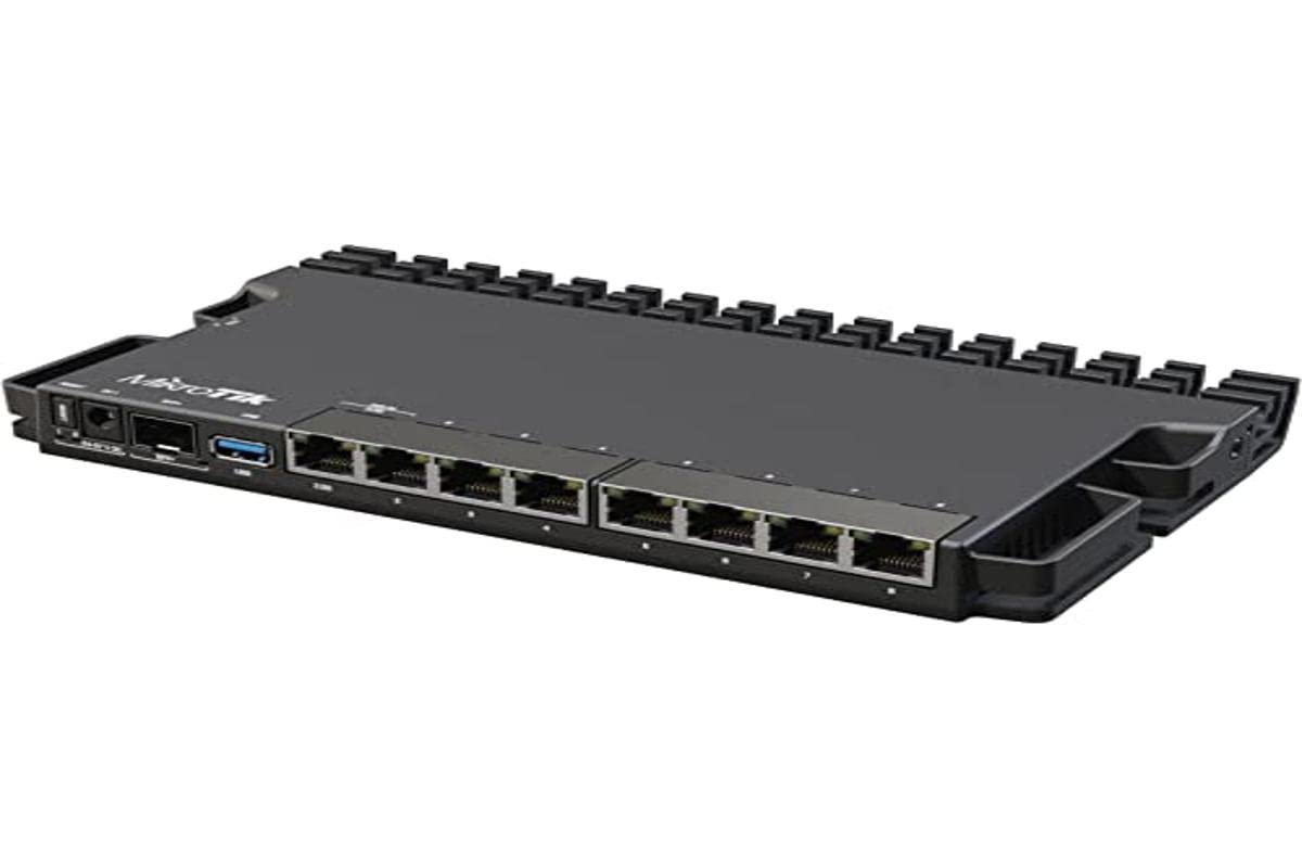 MikroTik RouterBORD 5009UG+S+ with Marvell Armada ARMv8 CPU, 876538 (Marvell Armada ARMv8 CPU (4-cores, 1.4GHz per core), 1GB of DDR4 RAM, 1GB RB5009UG+S+in, Ethernet WAN,)