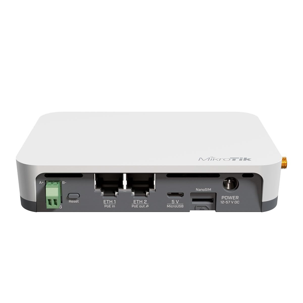 Mikrotik Knot LR8 2.4GHz Bluetooth 2X 100Mbps Ethernet POE w/PoE-in and PoE-Out, MicroUSB