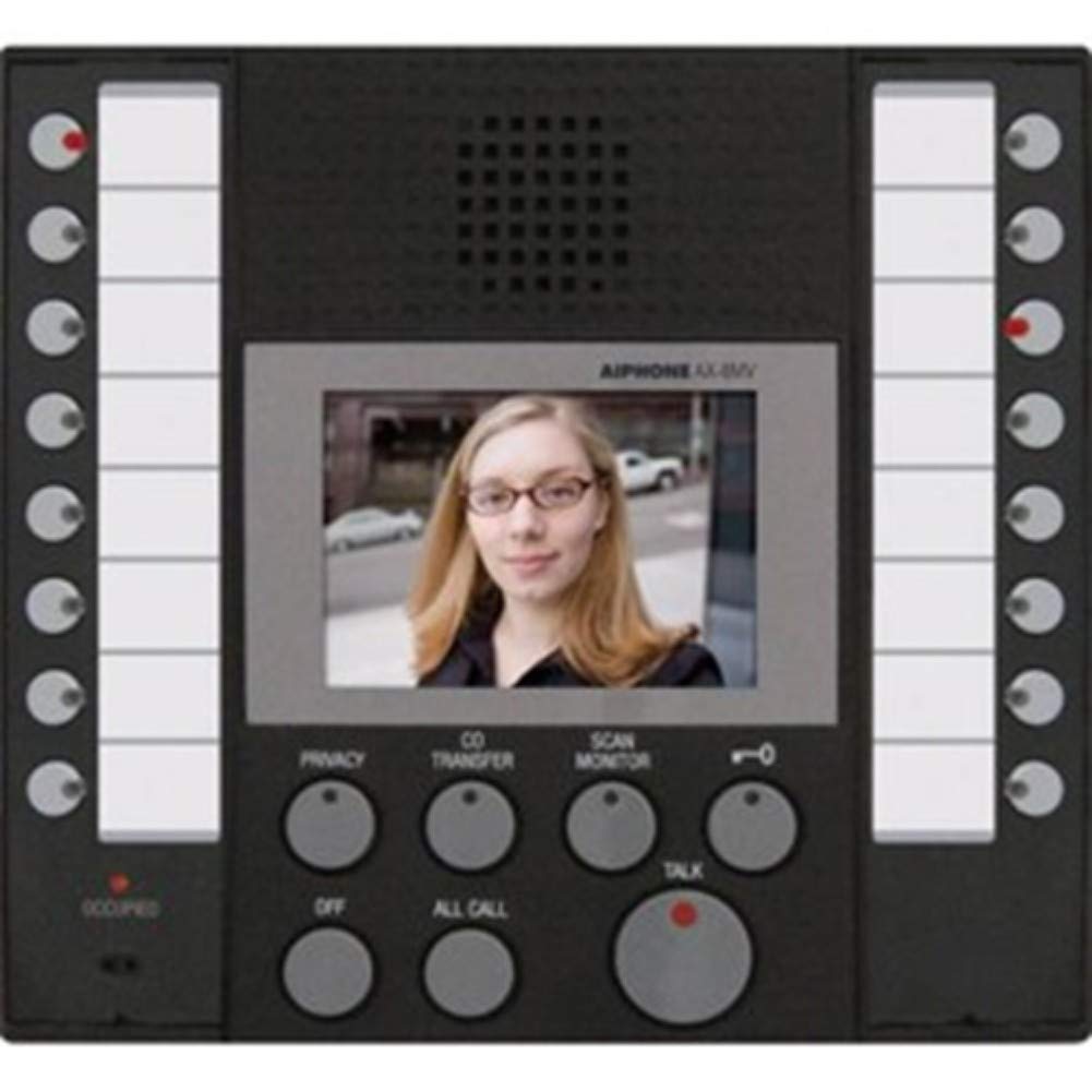 Aiphone AX-8MV Audio/Video Master Station for AX Series Integrated Audio & Video Security System