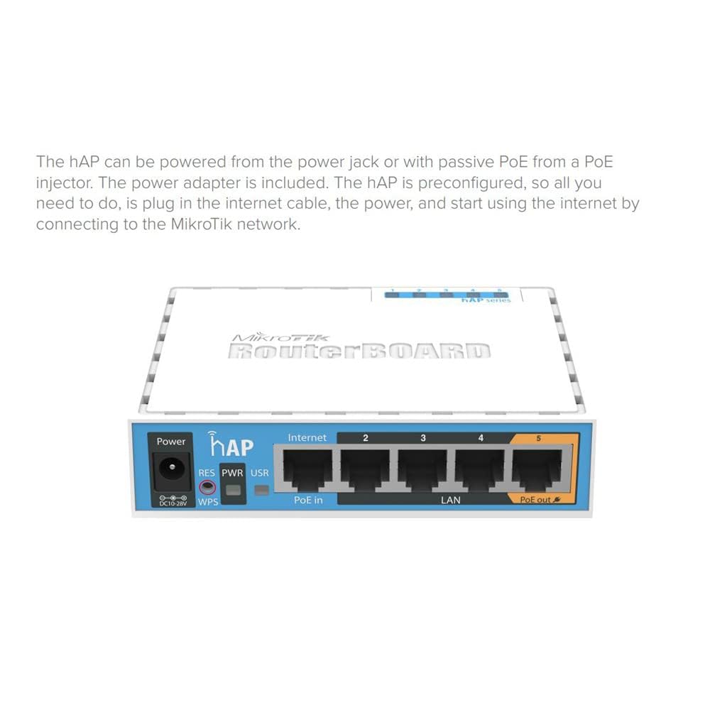 Mikrotik RouterBoard RB951Ui-2nD hAP