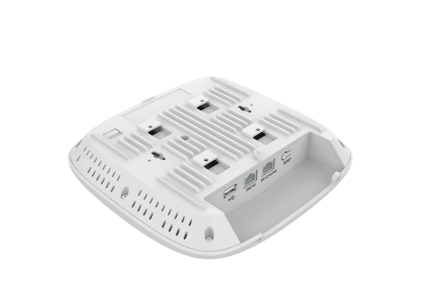 Cambium Networks XE3-4 Indoor Tri-Radio Wi-Fi 6/6E Access Point - 802.11ax 2x2/4x4 5GHz/6 GHz, Omnidirectional Antenna, 2.5 GbE + 1 GbE Ethernet, Cloud MGMT, 6.6 Gbps Data Rate, High Capacity (US)