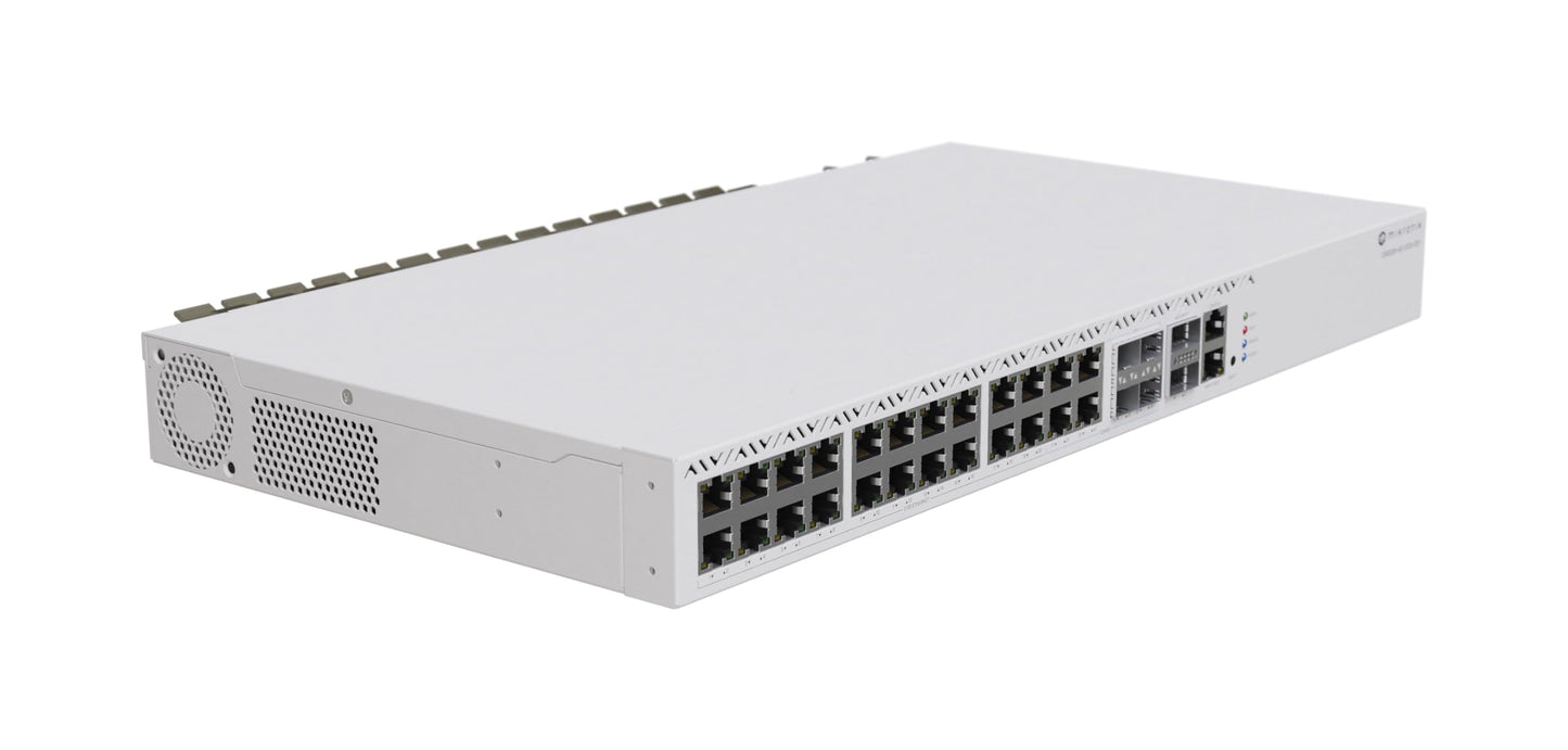 Mikrotik Cloud Router Switch CRS326-4C+20G+2Q+RM with RouterOS v7, 1U rackmount