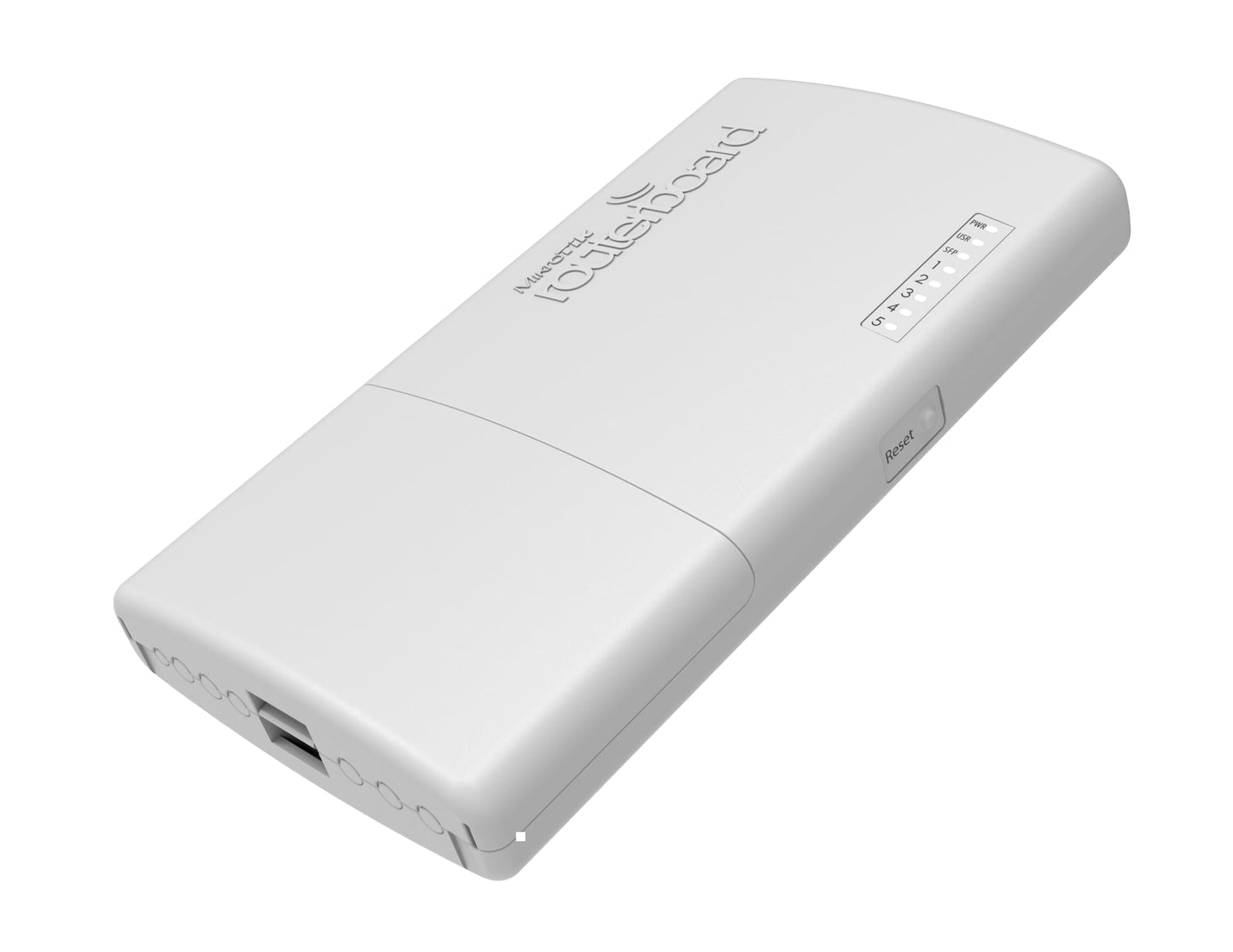 MikroTik PowerBox Pro Router, 5 Gigabit Ethernet Ports with PoE Output on 4 Ports and 1 SFP Port (RB960PGS-PB)