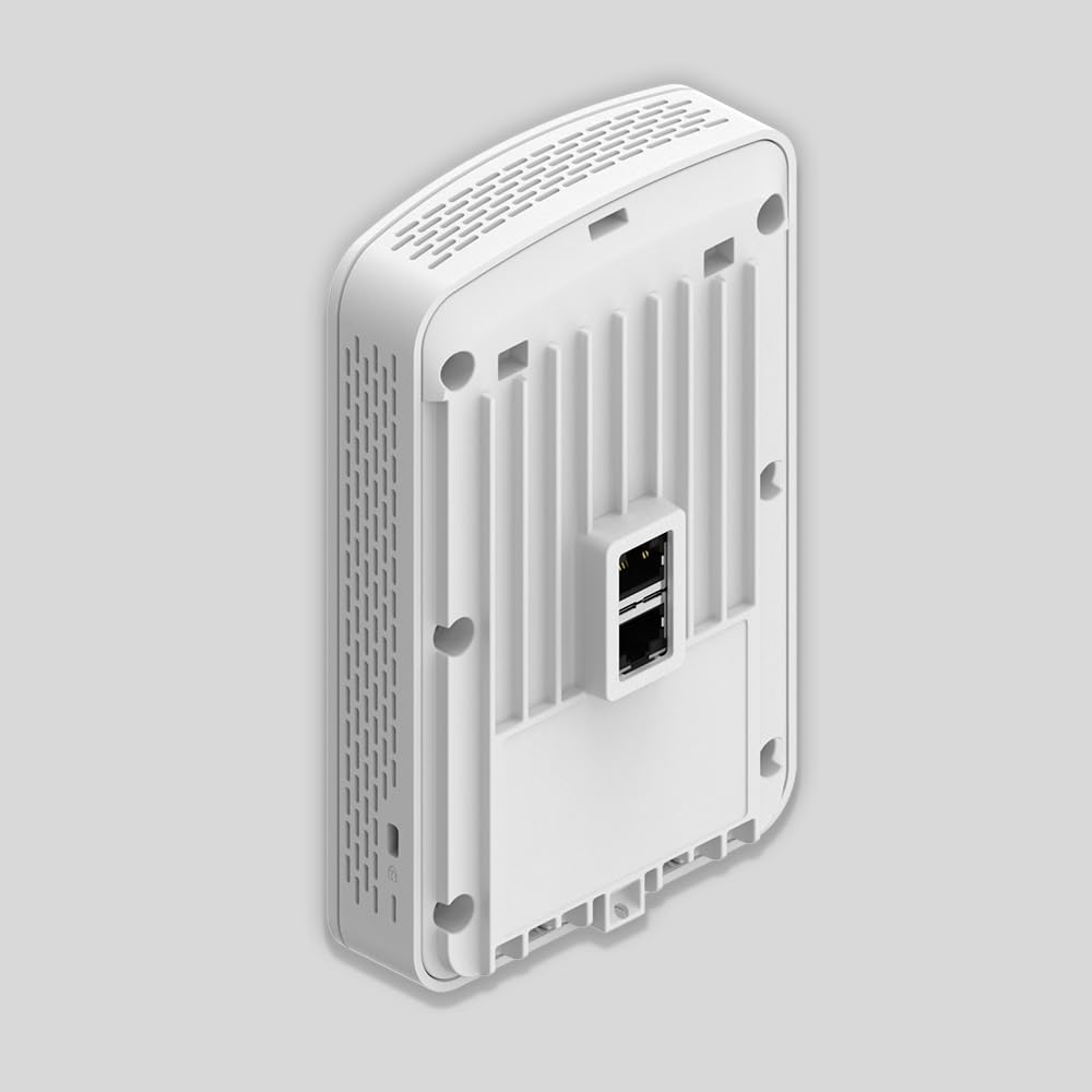 Cambium Networks XV2-22H Indoor Dual-Radio Wi-Fi 6 Wall Plate Access Point - 802.11ax 2x2 2.4GHz & 5GHz, Omnidirectional Antenna, 3 x 1 GbE Ethernet, Cloud MGMT, BLE/Zigbee, Hotel, Apt, Offices (US)