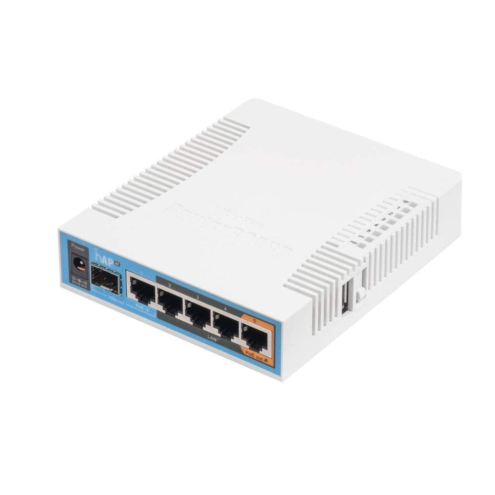 MikroTik hAP ac RB962UiGS-5HacT2HnT RouterBOARD Dual Concurrent Triple Chain 2.4/5GHz AP