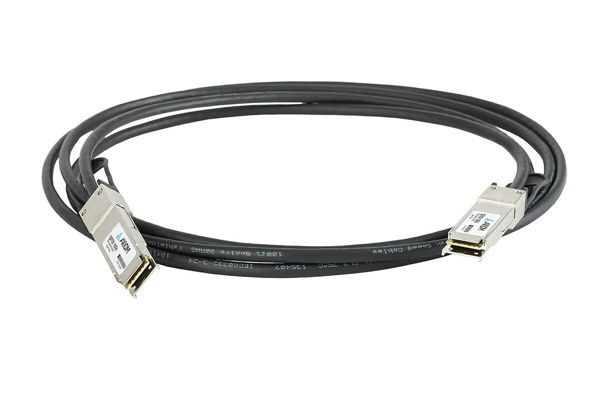 Axiom 100gbase-Cr4 Qsfp28 Passive Dac Cable Dell Compatible 1m