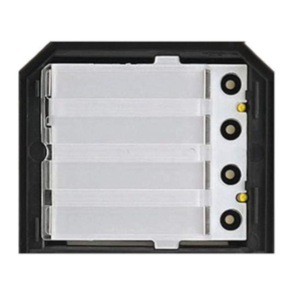 Aiphone Corporation GT-SW Call Switch Module for GT Series, Multi-Tenant Intercom, Entrance Stations, Fire Retardant, ABS Plastic Construction, 4-5/16" x 3-3/4" x 5/16", Black