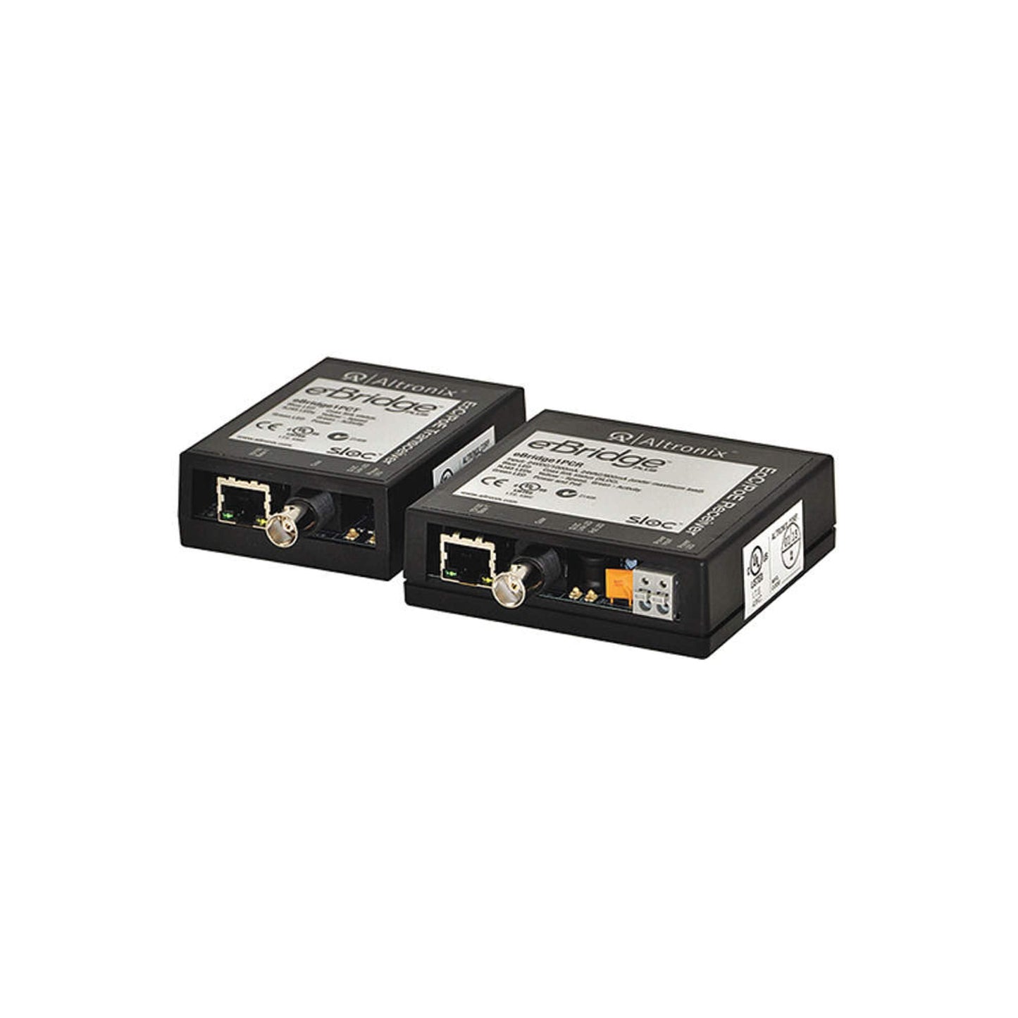 Altronix IP and Poe Over Coax Solution,Black,1,EBRIDGE1PCRT
