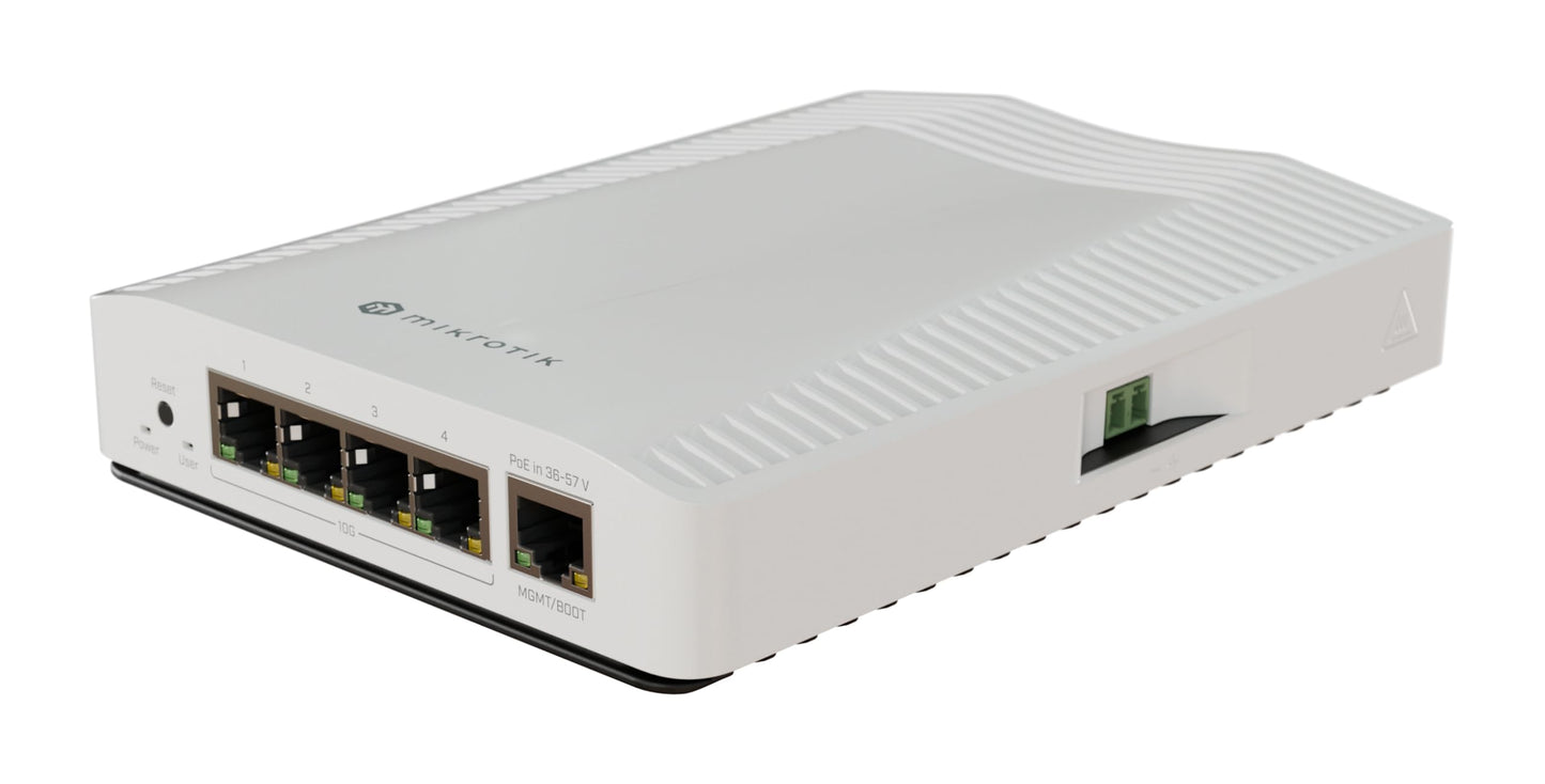 MikroTik (CRS304-4XG-IN) 10 Gigabit Ethernet Switch with 4X Ports
