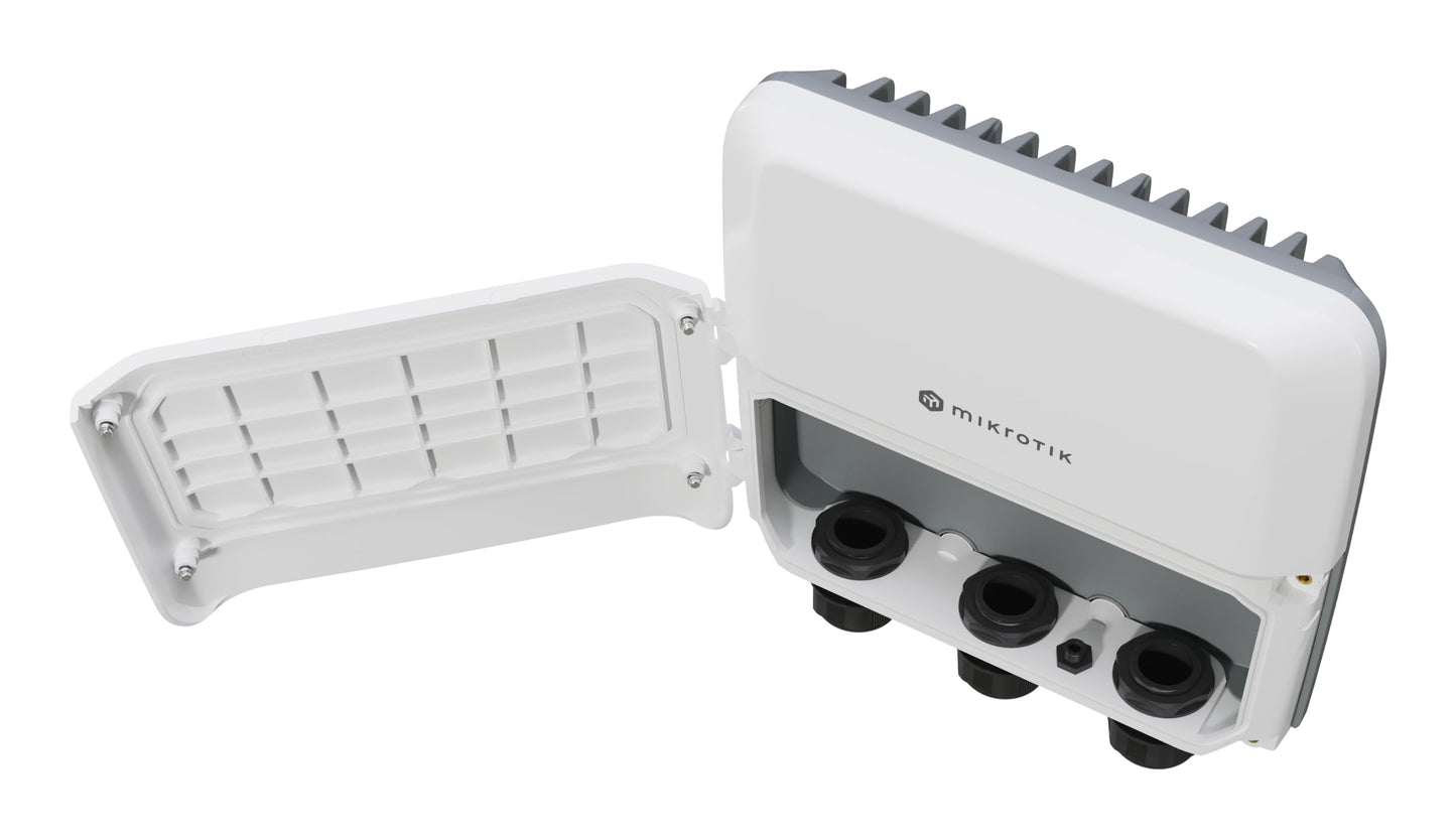 Mikrotik RB5009UPr+S+Out | Outdoor PoE Router 7X Gigabit Ethernet Ports, 1x 2.5 Gigabit Ethernet, 10G SFP+, 1GB of RAM, 1GB NAND, Modern Quad-core CPU