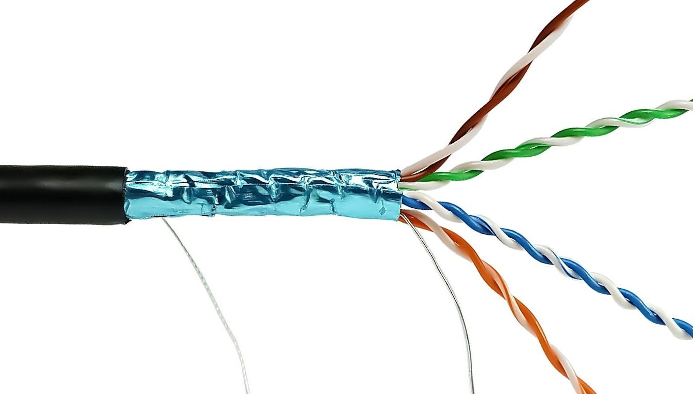 Shireen DC-1021 Outdoor CAT5e FTP - Shielded - 1000ft Spool