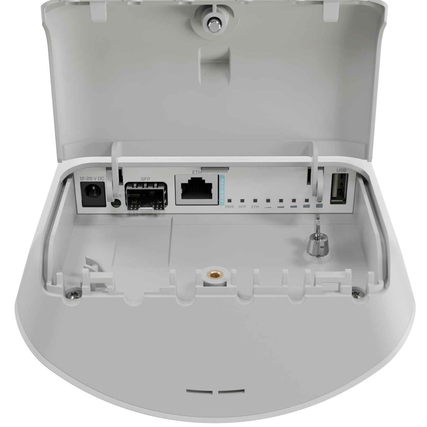 Mikrotik - L22UGS-5HaxD2HaxD-15S-US mANTBox ax 15s Base Station Dual Band 15 dBi 120 Degree US Version
