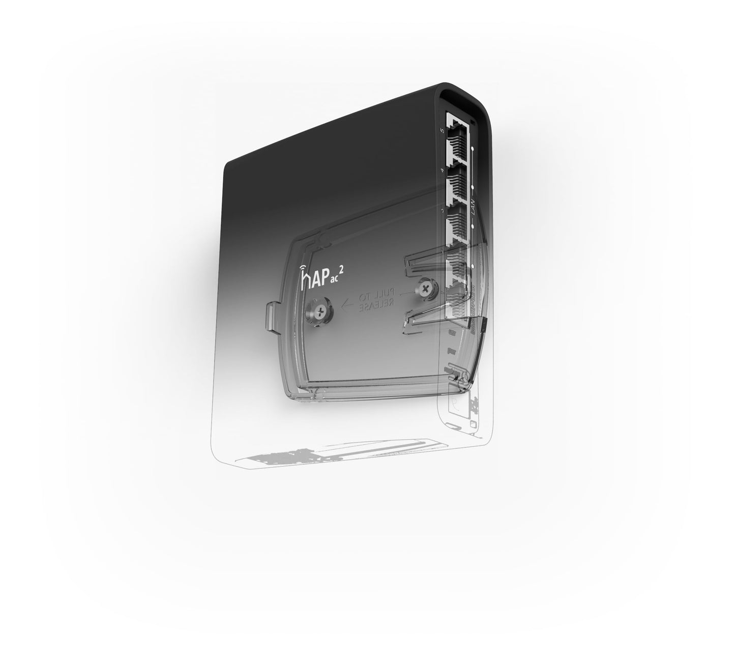 MikroTik hAP ac2 RBD52G-5HacD2HnD-TC Dual-Concurrent 2.4/5GHz Access Point, 802.11a/b/g/n/ac, 5 x Gigabit Ethernet ports