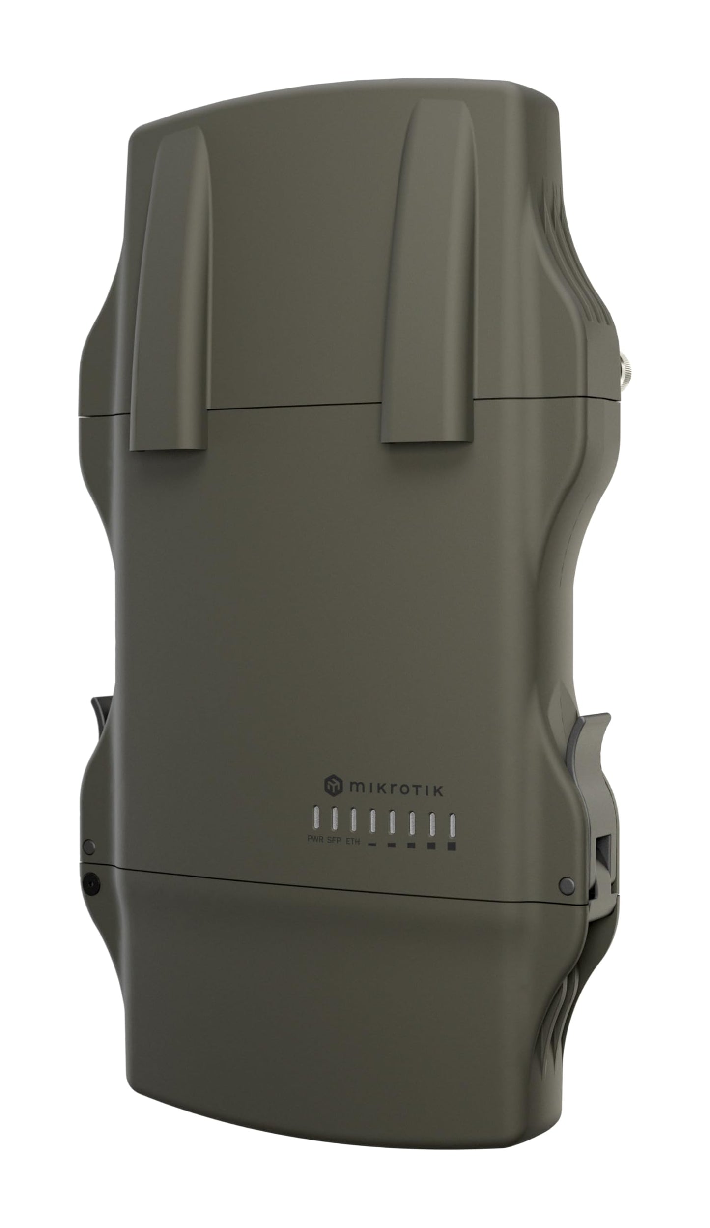 MikroTik NetMetal ax Noir L23UGSR-5HaxD2HaxD-NM-US, Dual-Core ARM CPU, Gigabit Ethernet, 2.5G SFP Fiber US Version