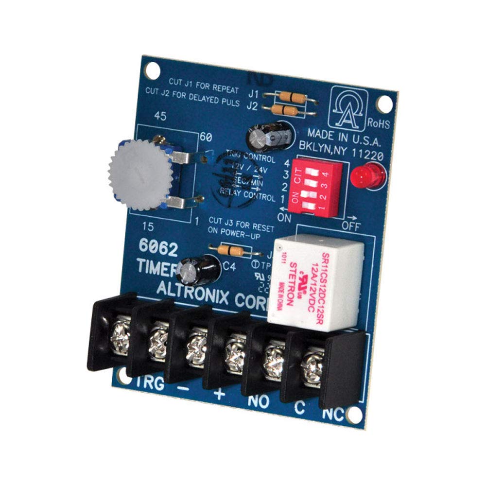 Altronix Corporation - Altronix 6062 Digital Timer - 1 Hour - For Access Control "Product Category: Accessories/Analog & Digital Timers"