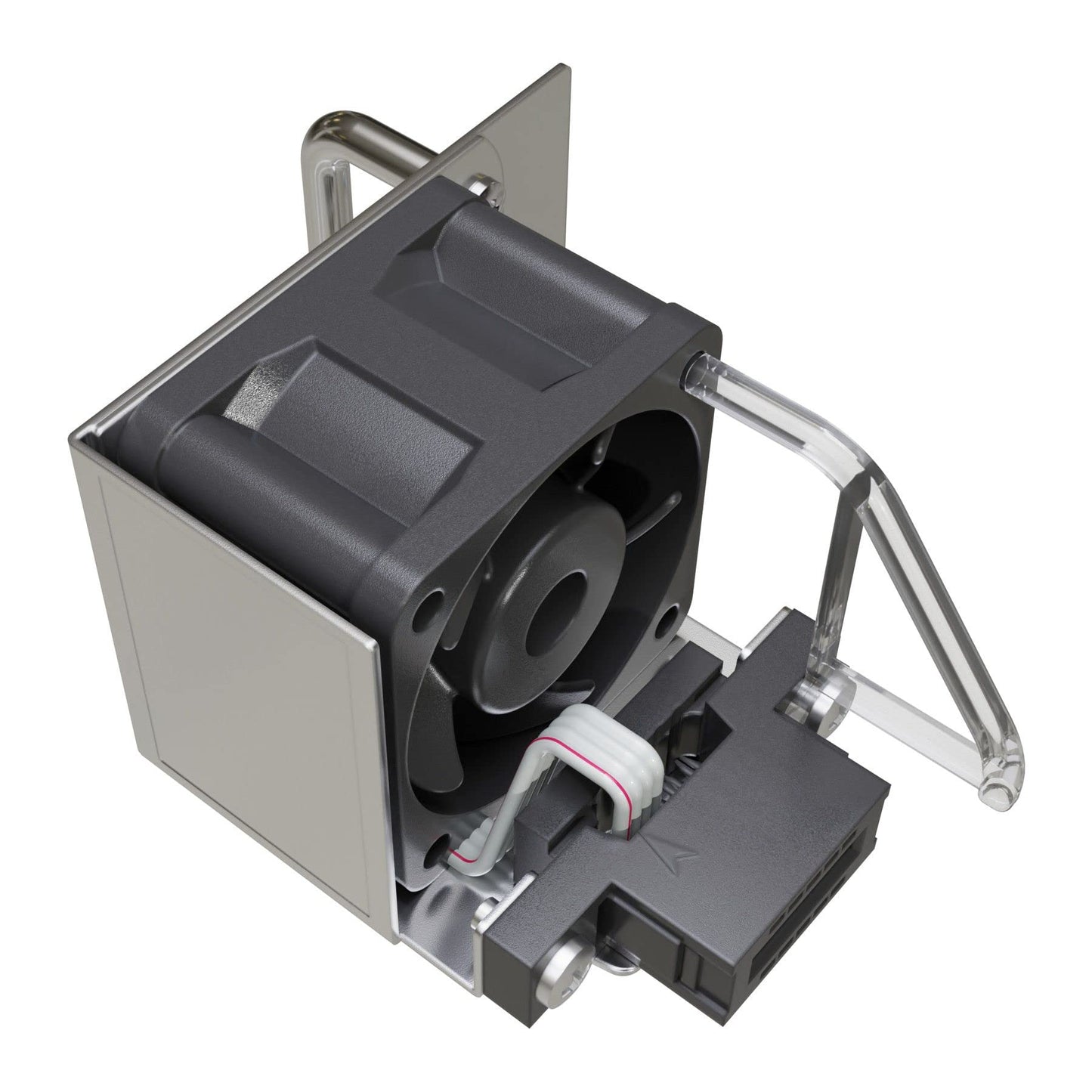 MIKROTIK Hot Swap Fan for CCR2216-1G-12XS-2XQ, 12V, 2.16W, 4500RPM, 15dB Noise, Copper, 4-Pin Power Connector, Forced Air Cooling, Router Fan