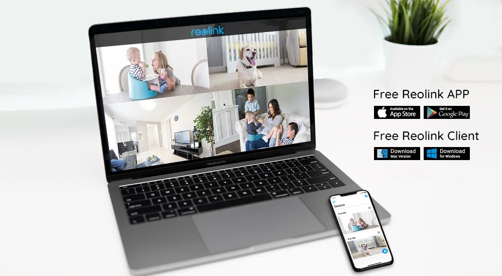 Reolink E1 Pro 4MP HD Pan/Tilt IP Camera Baby Monitor 2.4G/5GHz WiFi Camera human detect Indoor Home Security Video Surveillance