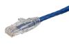 2FT BLUE CAT6 SHIELDED PATCH CABLE
