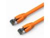 AXIOM 10FT CAT8 SHIELDED CABLE ORANGE