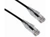 Axiom 3FT CAT6A BENDnFLEX Cab (Black)