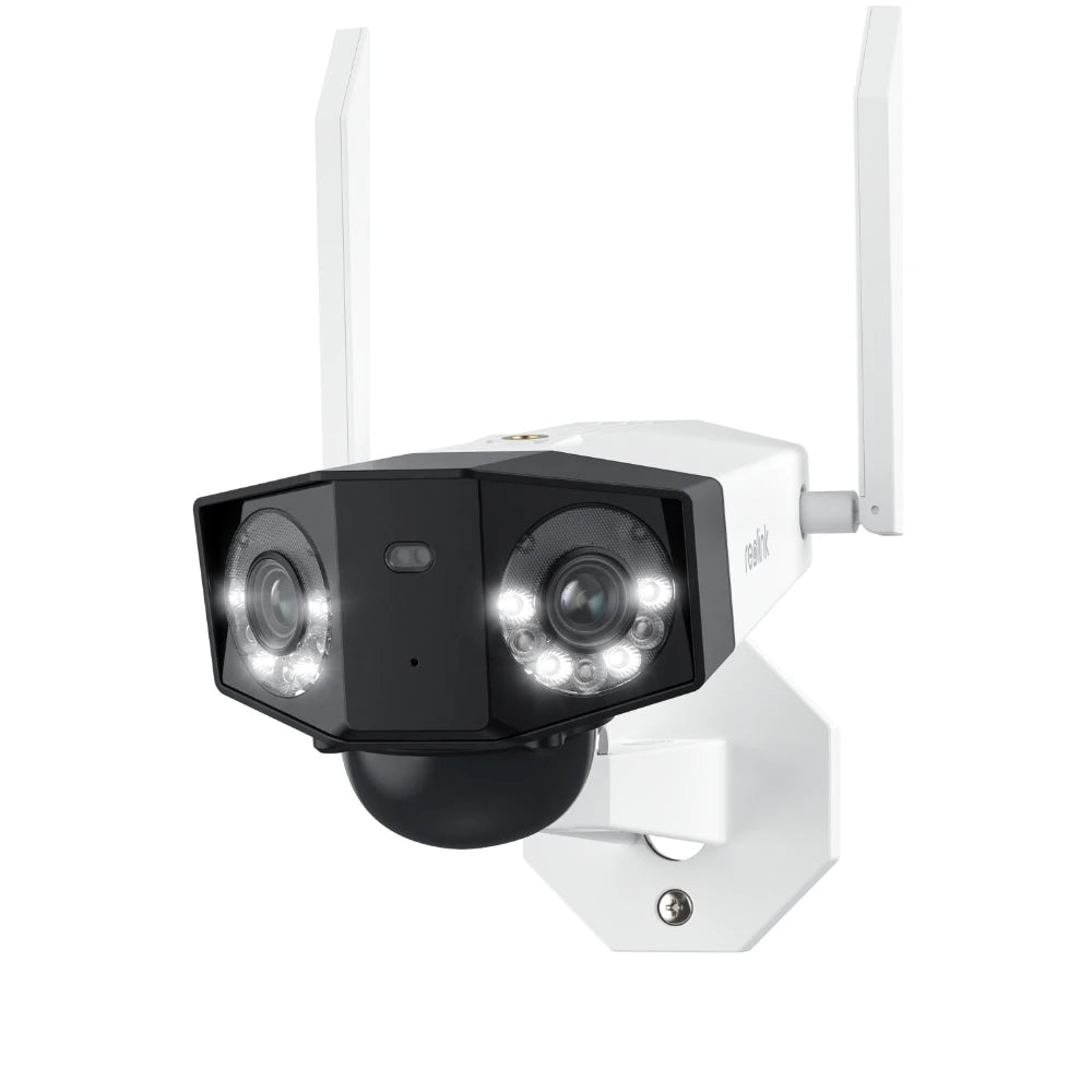 Reolink 4G Solar Outdoor Security Camera Battery Wireless 6MP Ultra HD 180° Panorama Dual Lens CCTV IP66 Waterproof Duo 2 LTE