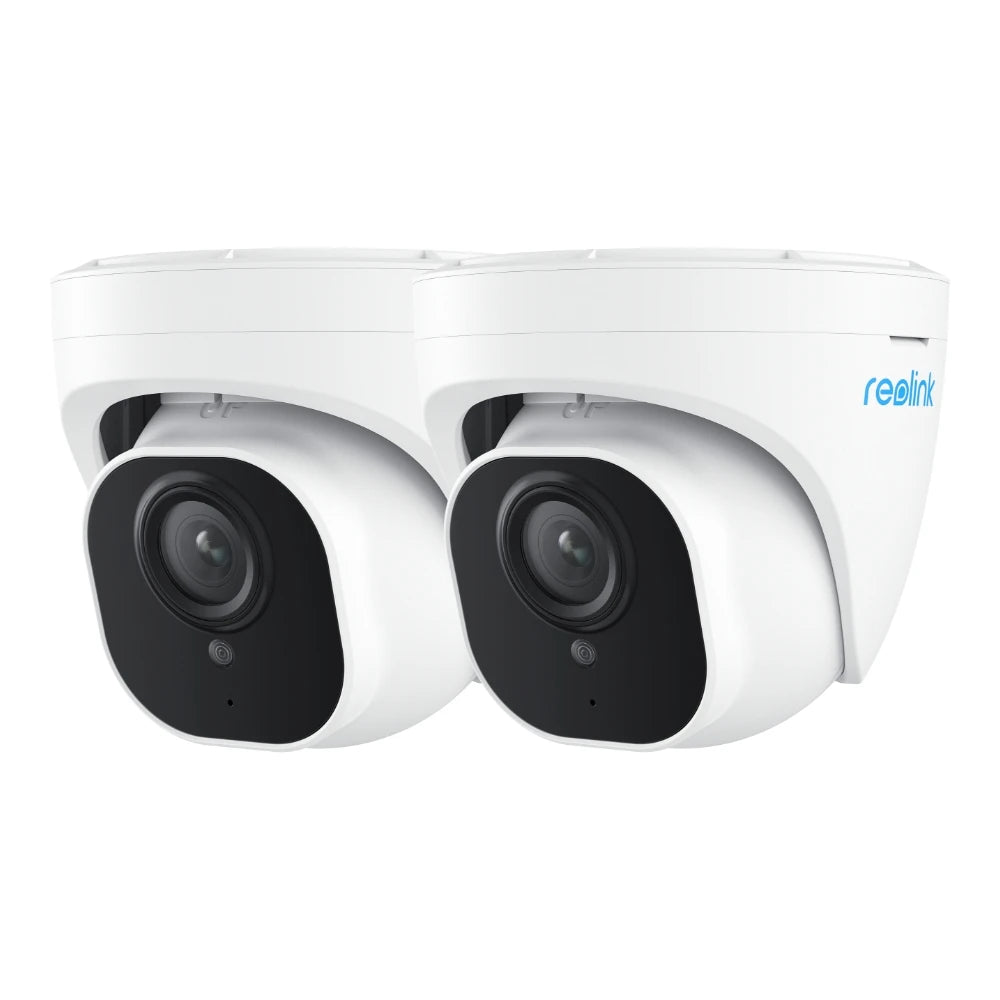 Reolink 2Pcs 4K PoE Outdoor Camera 8MP Human Car pet Detection Security IP Cam Smart Night Version Home Surveillance Camera 820A