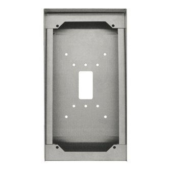 STAINLESS STEEL SURFACE MOUNT BOX FOR IS-DVF-2RA, IX-DVF-2RA, IX-SSA-RA, IX-SSA-2RA, IX-DVF-P, IX-DVF-4