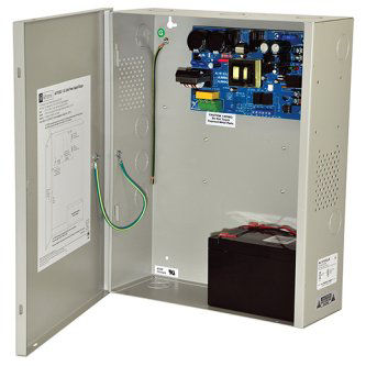 Power Supply Charger, Single Fused Output, 12VDC @ 10A, 115VAC, BC400 Enclosure