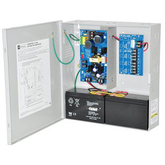 Power Supply Charger, 4 PTC Class 2 Outputs, 12/24VDC @ 4A, 115VAC, BC300 Enclosure