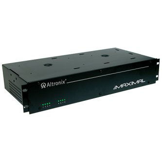 Access Power Controller w/ Power Supply/Charger, 8 Fused Relay Outputs, 12/24VDC @ 4A, 115VAC, 2U