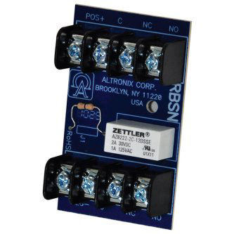 Relay Module, 12/24VDC, DPDT Contacts @ 1A - 120VAC or 2A - 28VDC