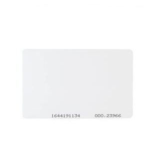ACD-ATR11ISO - RFID Card - Standard 125 kHz proximity read-only card for Wiegand readers type W 3. Packing information: 25 cards/ each unit.