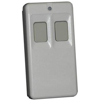 EN1233D Necklace Pendant Transmitter (Double button) - Double-button necklace pendant transmitter
