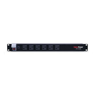 12-Outlet Rackbar Surge Protector