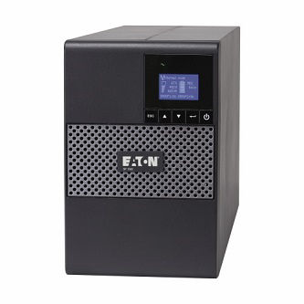 Eaton 5P 1440VA 1100W 120V Line-Interactive UPS, 5-15P, 8x 5-15R Outlets, True Sine Wave, Cybersecure Network Card Option, Tower