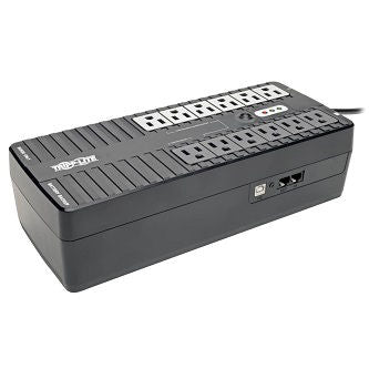 750VA 450W Standby UPS - 12 NEMA 5-15R Outlets, 120V, 50/60 Hz, 5-15P Plug, ENERGY STAR, Desktop/Wall