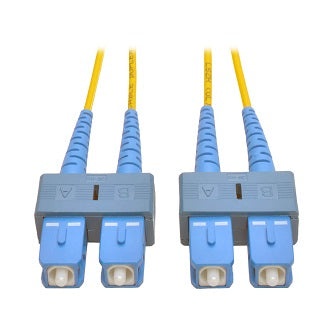 Duplex Singlemode 9/125 Fiber Patch Cable (SC/SC), 15M (50 ft.)