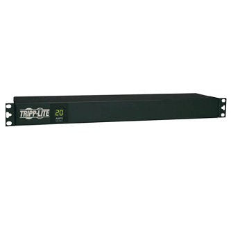 2.4kW Single-Phase Local Metered PDU, 120V (12 5-15/20R), L5-20P / 5-20P, 120V Input, 15 ft. (4.57 m) Cord, 1U Rack-Mount