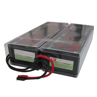 2U UPS Replacement 48VDC Battery Cartridge (1 Set of 4) for Select SmartPro UPS