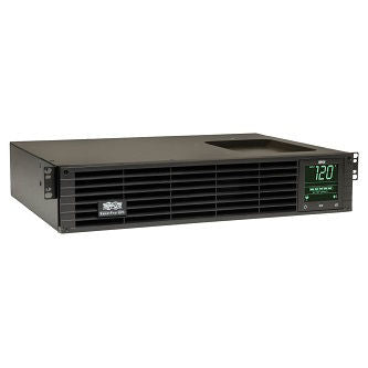 SmartPro 120V 1kVA 800W Line-Interactive Sine Wave UPS, 2U Rack/Tower, Network Card Options, LCD, USB, DB9, 6 Outlets
