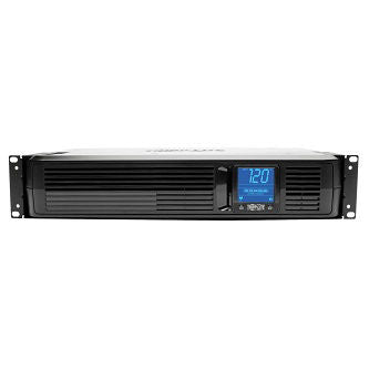 SmartPro LCD 120V 1500VA 900W Line-Interactive UPS, AVR, Extended Runtime, 2U Rack/Tower, LCD, USB, DB9, 8 Outlets
