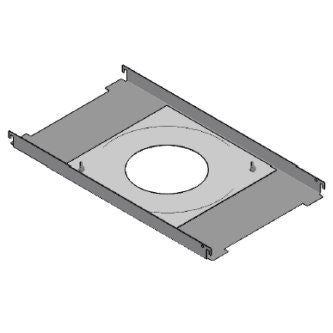 Ceiling tile support plate for the XND-x081F, XND-x081FZ, XND-x081RF and SHD-3000F5