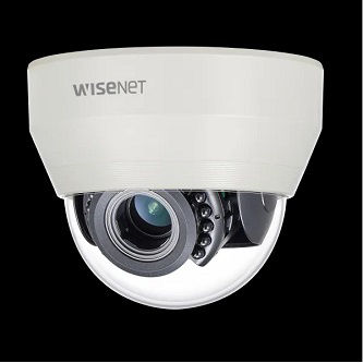 Wisenet HD+ 2MP, Full HD(1080p) 30fps IR dome camera, 1/2.8" 2M CMOS, vari-focal Lens (3.1X) (3.2-10mm), 60dB DWDR, Coaxial Control, true D/N, 24VAC/12VDC, IR distance 65.62 feet