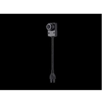 2.4mm fixed lens module, compatible with PNM-9000QB, right angle body style, 2MP @ 30fps, 0.45 Lux, 138 horizontal field of view, 8 meters/ 26 feet cable