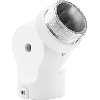 0 to 90 angle/ 1 1/2? NPT Male to mounting bracket, Female to pendant mount, aluminum construction/ Outdoor Pendant Mount required