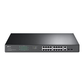 16-Port Gigabit Easy Smart PoE+ Switch with 2 SFP Slots