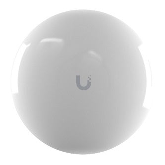 5 GHz wireless bridge with PoE output that connects at 5+ km distances or seamlessly uplinks to UniFi WiFi